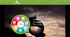 Desktop Screenshot of megasustentabilidade.com.br